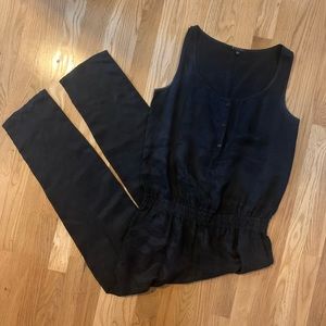 Soft Black Jumpsuit by Sisley